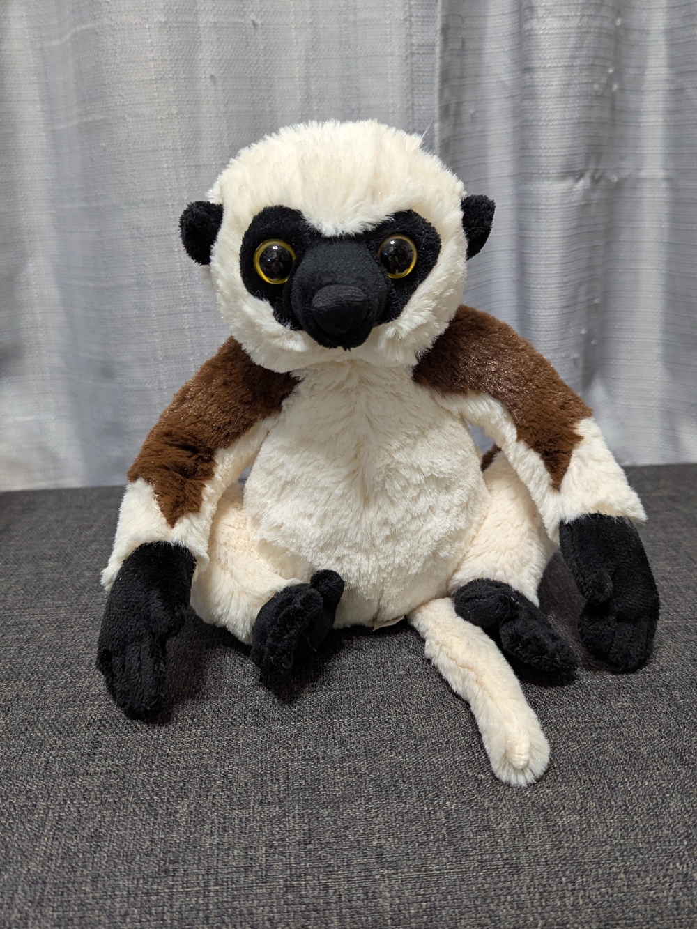 Ganz Webkinz HM638 Sifaka Lemur Plush Stuffed Animal Toy No Code
